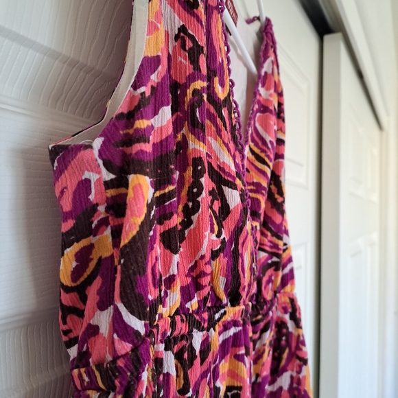 Merona Paisley Pattern Sleeveless Surplice Sundress Women's Size Medium - Picture 7 of 12